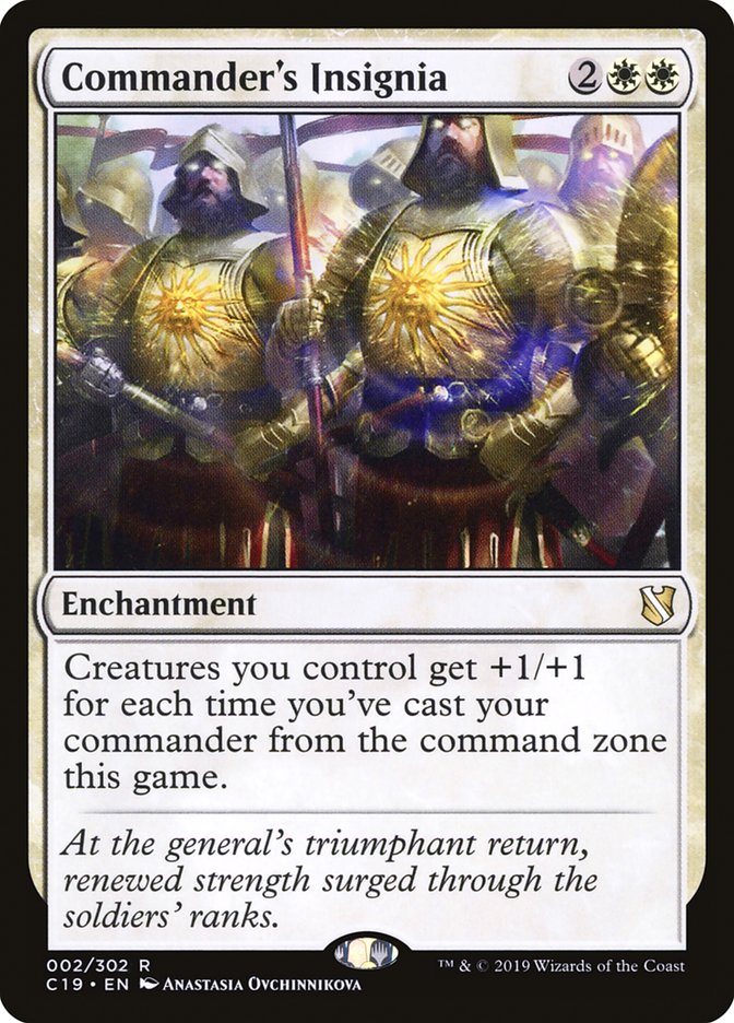 Commander's Insignia [Commander 2019] | Devastation Store