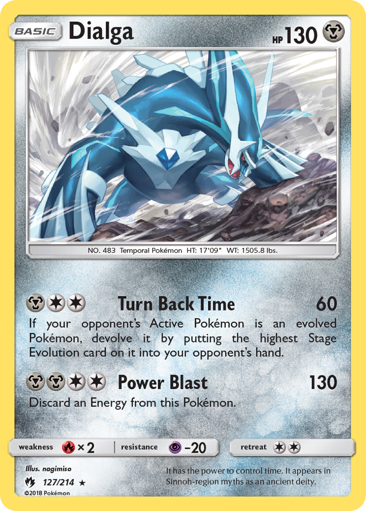 Dialga (127/214) [Sun & Moon: Lost Thunder] | Devastation Store