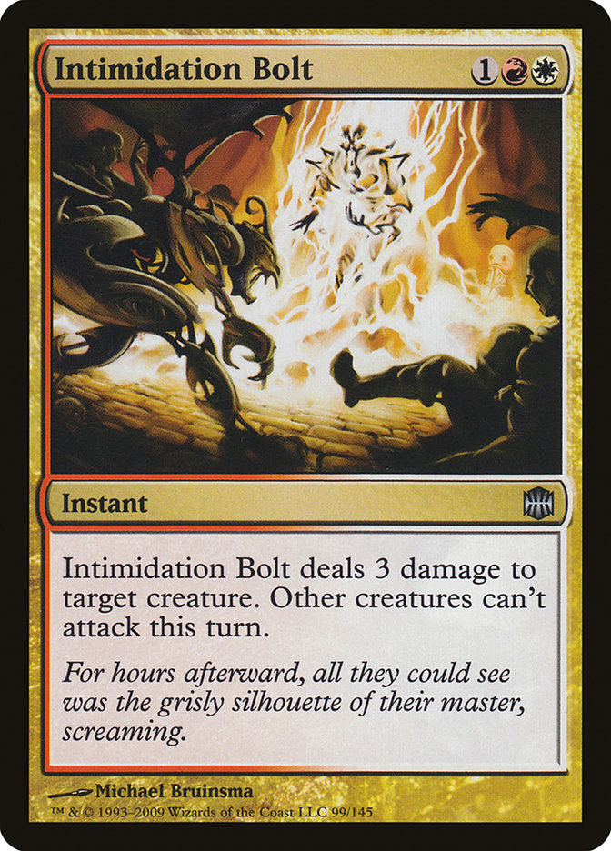 Intimidation Bolt [Alara Reborn] - Devastation Store | Devastation Store