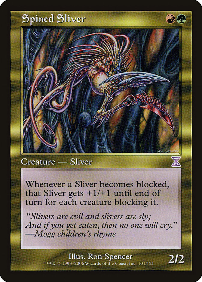 Spined Sliver [Time Spiral Timeshifted] | Devastation Store