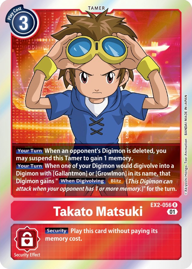 Takato Matsuki [EX2-056] [Digital Hazard] | Devastation Store