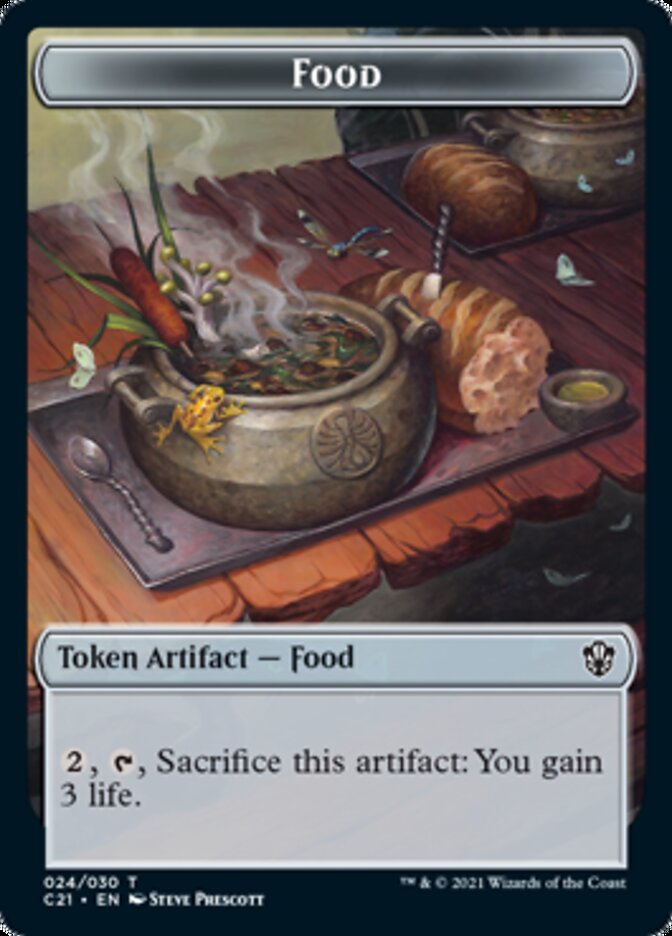 Food // Pest Token [Commander 2021 Tokens] | Devastation Store