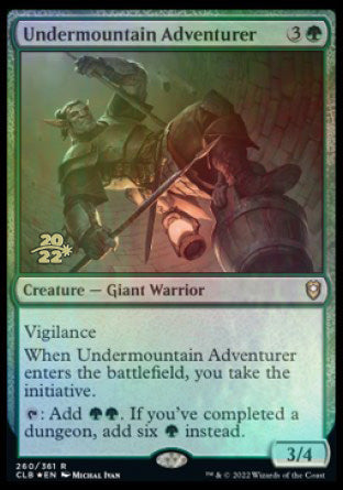 Undermountain Adventurer [Commander Legends: Battle for Baldur's Gate Prerelease Promos] | Devastation Store
