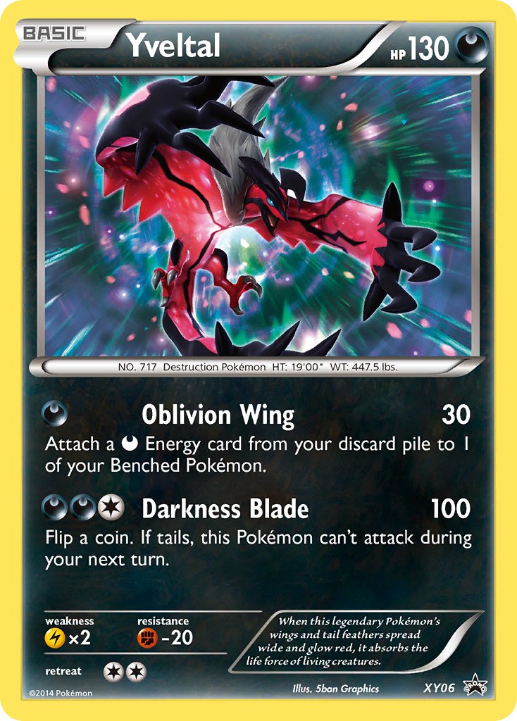 Yveltal (XY06) [XY: Black Star Promos] | Devastation Store