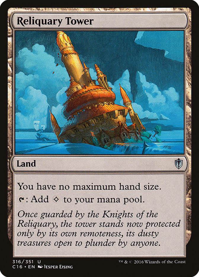 Reliquary Tower [Commander 2016] - Devastation Store | Devastation Store