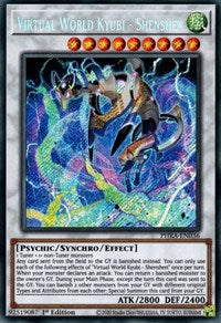 Virtual World Kyubi - Shenshen [PHRA-EN036] Secret Rare | Devastation Store