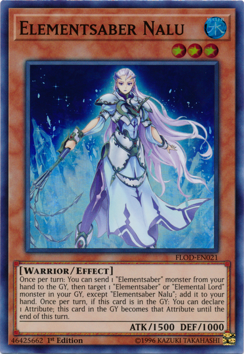 Elementsaber Nalu [FLOD-EN021] Super Rare | Devastation Store