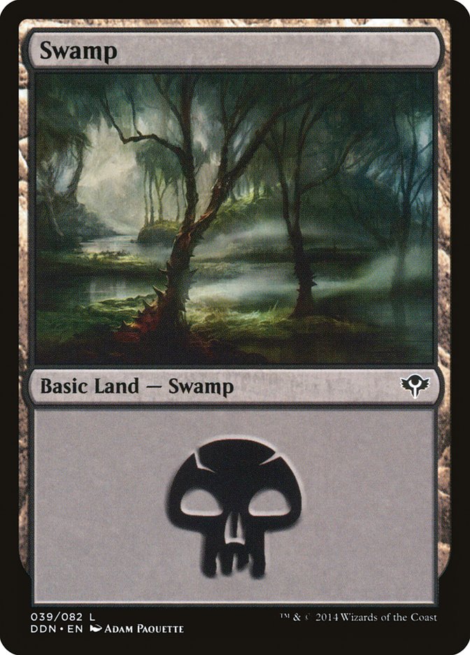 Swamp (39) [Duel Decks: Speed vs. Cunning] - Devastation Store | Devastation Store