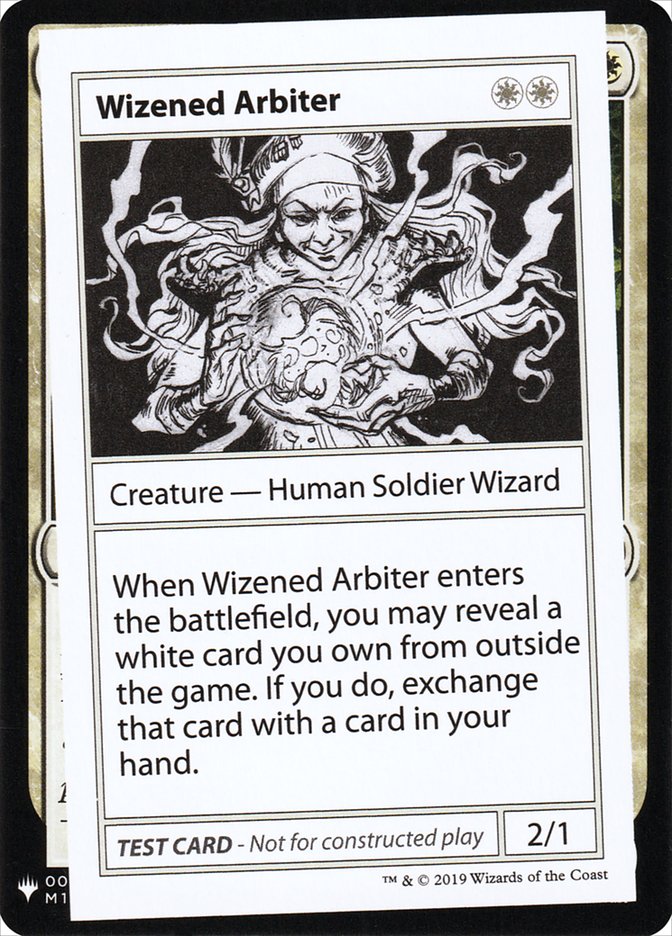 Wizened Arbiter [Mystery Booster Playtest Cards] | Devastation Store