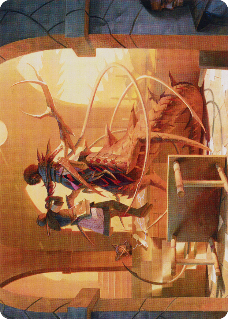 Rona, Tolarian Obliterator Art Card [March of the Machine Art Series] | Devastation Store