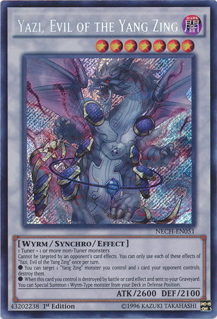 Yazi, Evil of the Yang Zing [NECH-EN051] Secret Rare | Devastation Store