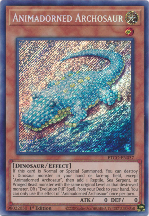 Animadorned Archosaur [ETCO-EN037] Secret Rare | Devastation Store