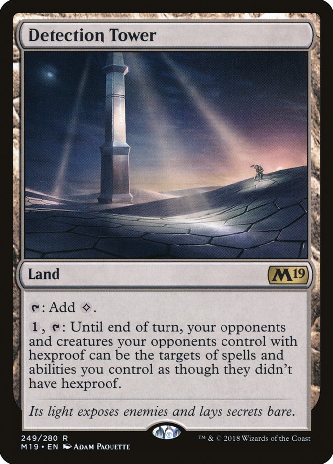 Detection Tower [Core Set 2019] - Devastation Store | Devastation Store