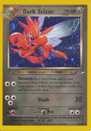 Dark Scizor (9/105) [Neo Destiny Unlimited] | Devastation Store