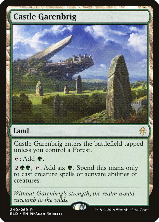Castle Garenbrig (Promo Pack) [Throne of Eldraine Promos] | Devastation Store