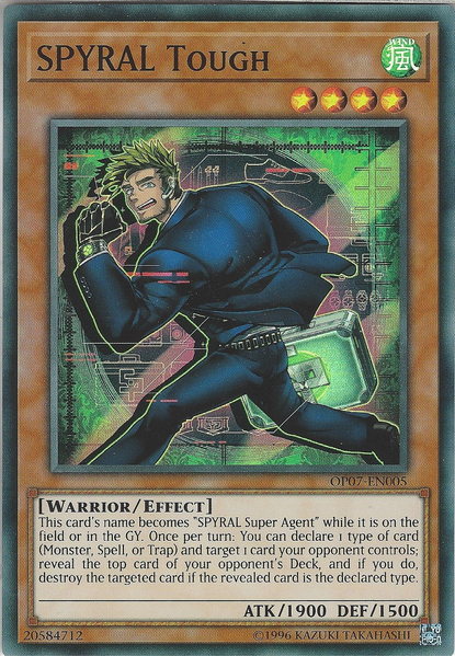 SPYRAL Tough [OP07-EN005] Super Rare | Devastation Store