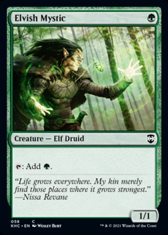 Elvish Mystic [Kaldheim Commander] | Devastation Store