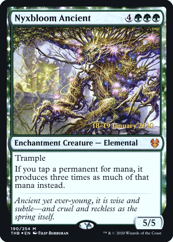Nyxbloom Ancient [Theros Beyond Death Prerelease Promos] | Devastation Store