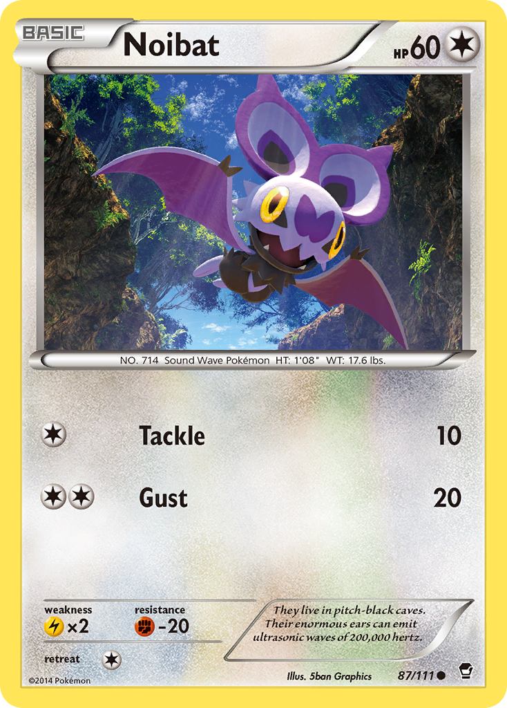 Noibat (87/111) [XY: Furious Fists] | Devastation Store