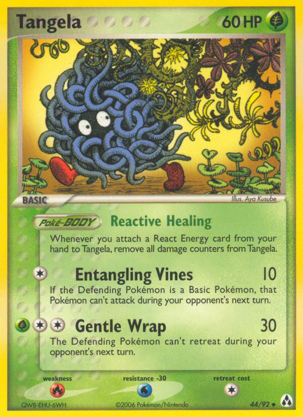 Tangela (44/92) [EX: Legend Maker] | Devastation Store