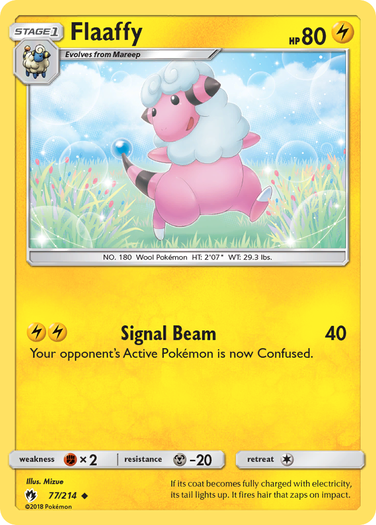 Flaaffy (77/214) [Sun & Moon: Lost Thunder] | Devastation Store