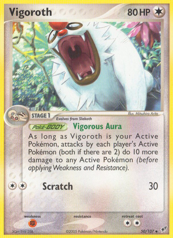 Vigoroth (50/107) [EX: Deoxys] | Devastation Store