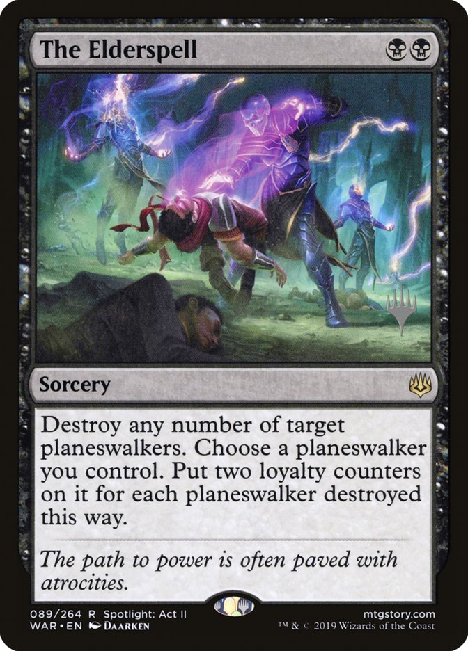 The Elderspell (Promo Pack) [War of the Spark Promos] | Devastation Store