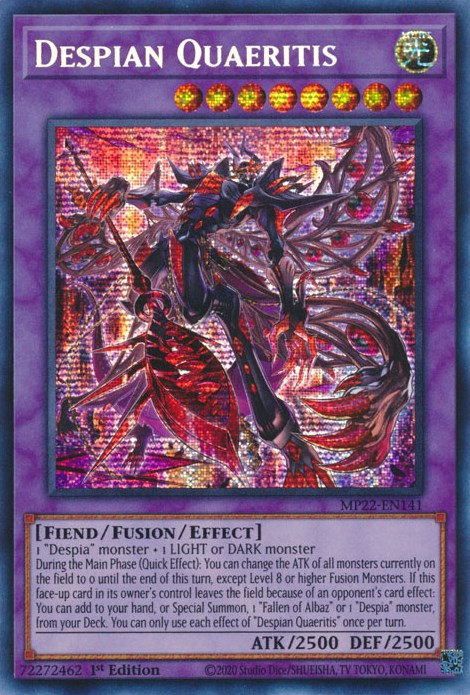 Despian Quaeritis [MP22-EN141] Prismatic Secret Rare | Devastation Store