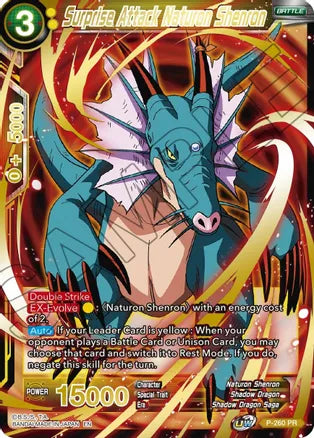 Surprise Attack Naturon Shenron (Gold Stamped) [P-260] | Devastation Store