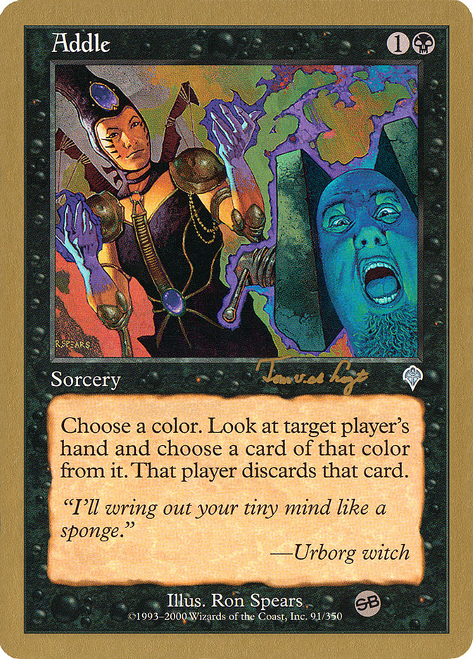 Addle (Tom van de Logt) (SB) [World Championship Decks 2001] | Devastation Store