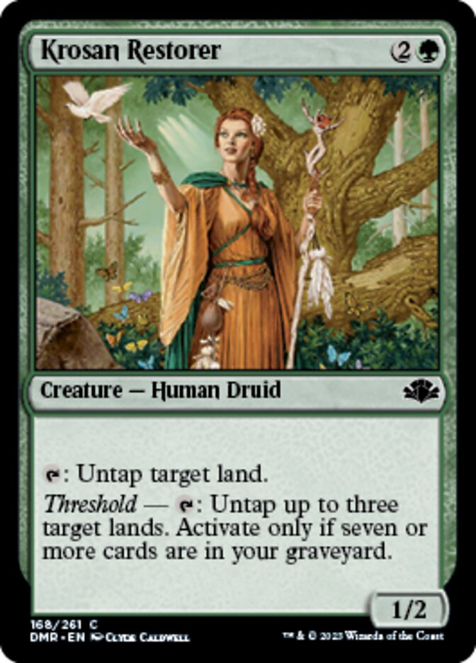 Krosan Restorer [Dominaria Remastered] | Devastation Store