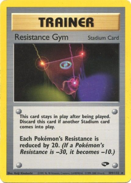 Resistance Gym (109/132) [Gym Challenge Unlimited] | Devastation Store