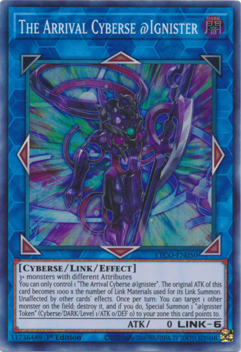 The Arrival Cyberse @Ignister [ETCO-EN050] Super Rare | Devastation Store