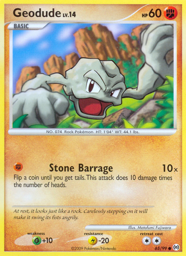 Geodude (65/99) [Platinum: Arceus] | Devastation Store