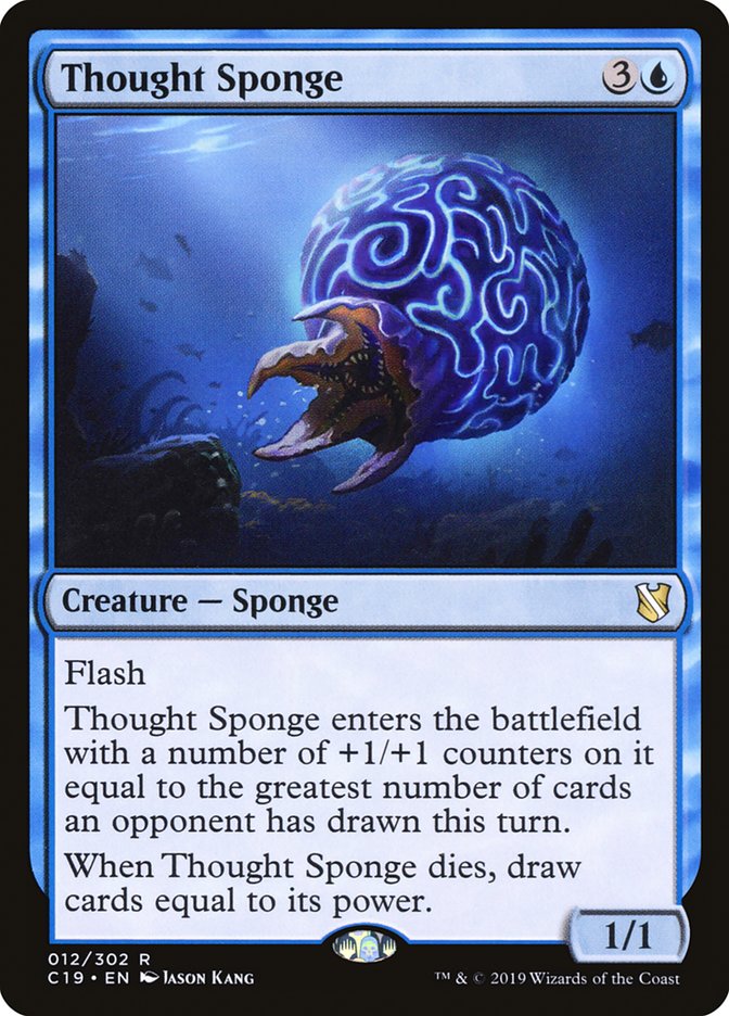 Thought Sponge [Commander 2019] | Devastation Store