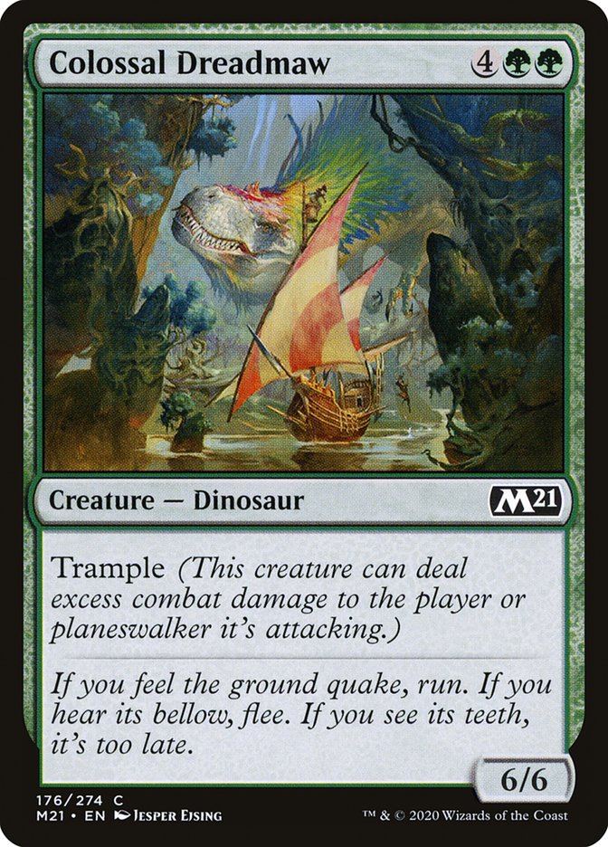 Colossal Dreadmaw [Core Set 2021] | Devastation Store