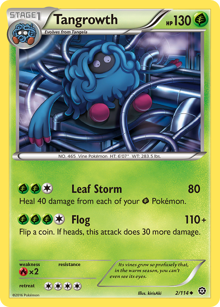 Tangrowth (2/114) [XY: Steam Siege] | Devastation Store