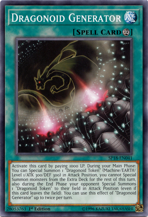 Dragonoid Generator [SP18-EN041] Common | Devastation Store