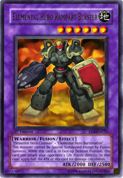Elemental Hero Rampart Blaster [EEN-EN033] Ultra Rare | Devastation Store