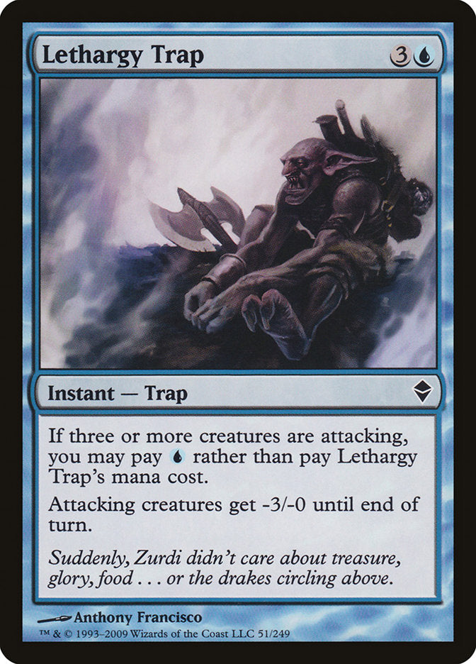 Lethargy Trap [Zendikar] - Devastation Store | Devastation Store