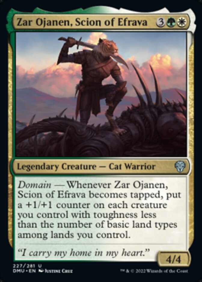 Zar Ojanen, Scion of Efrava [Dominaria United] | Devastation Store