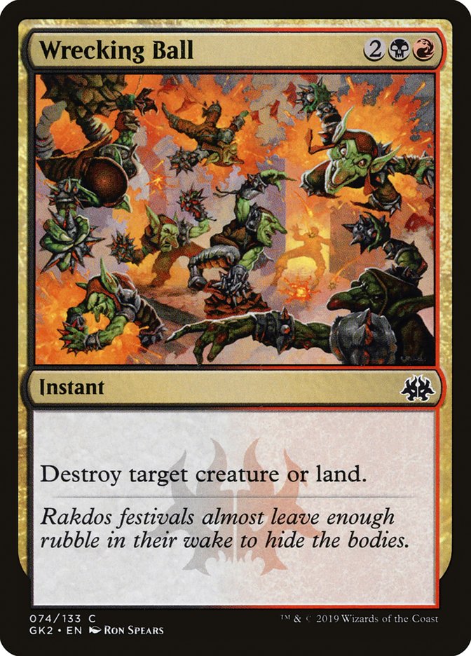 Wrecking Ball [Ravnica Allegiance Guild Kit] | Devastation Store