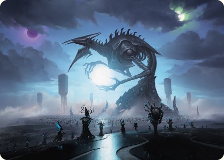 Blue Sun's Zenith Art Card [Phyrexia: All Will Be One Art Series] | Devastation Store