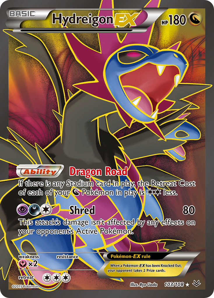 Hydreigon EX (103/108) [XY: Roaring Skies] | Devastation Store