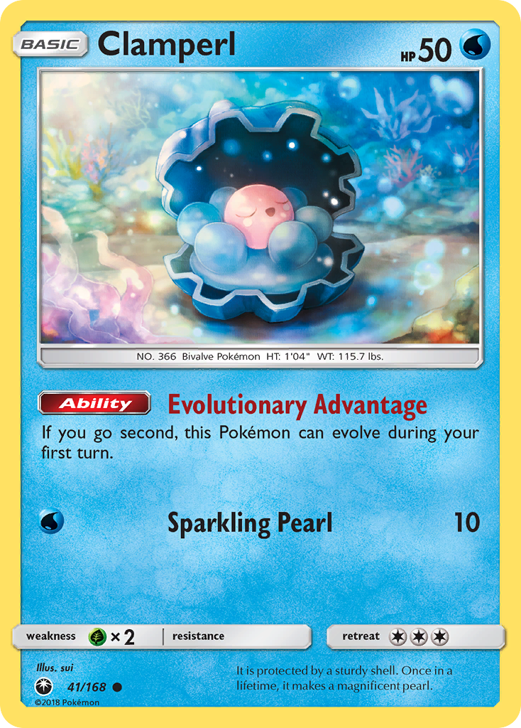 Clamperl (41/168) [Sun & Moon: Celestial Storm] | Devastation Store