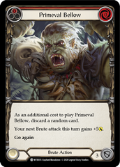 Primeval Bellow (Red) [WTR035] Unlimited Edition Rainbow Foil - Devastation Store | Devastation Store