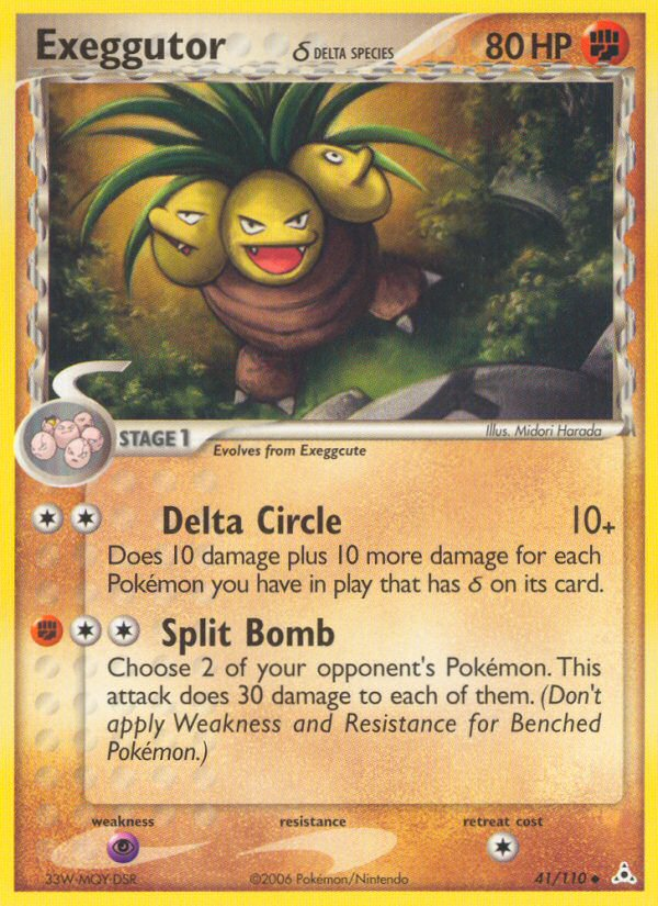 Exeggutor (41/110) (Delta Species) [EX: Holon Phantoms] | Devastation Store