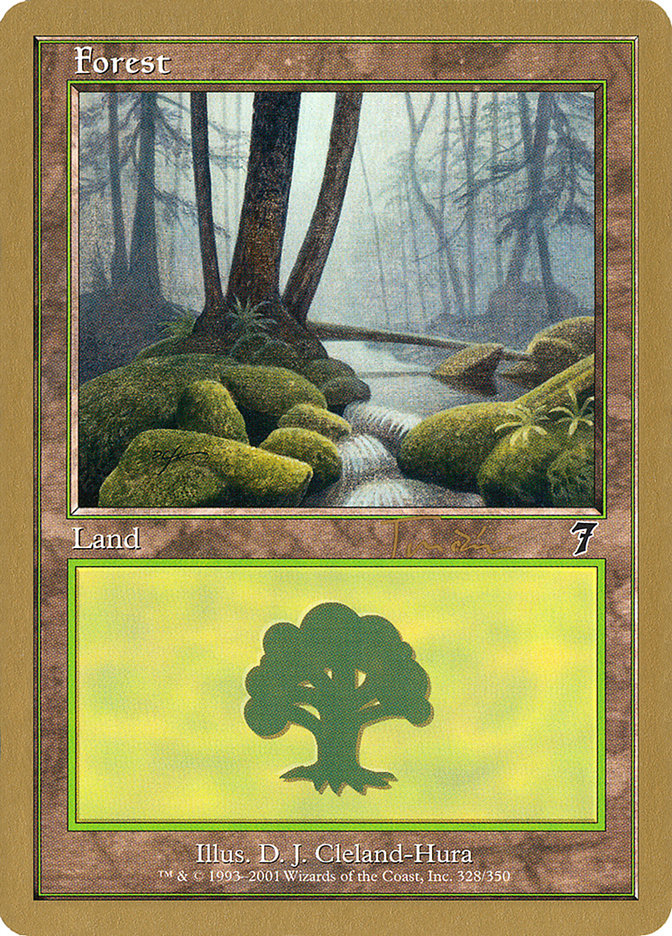 Forest (jt328) (Jan Tomcani) [World Championship Decks 2001] | Devastation Store