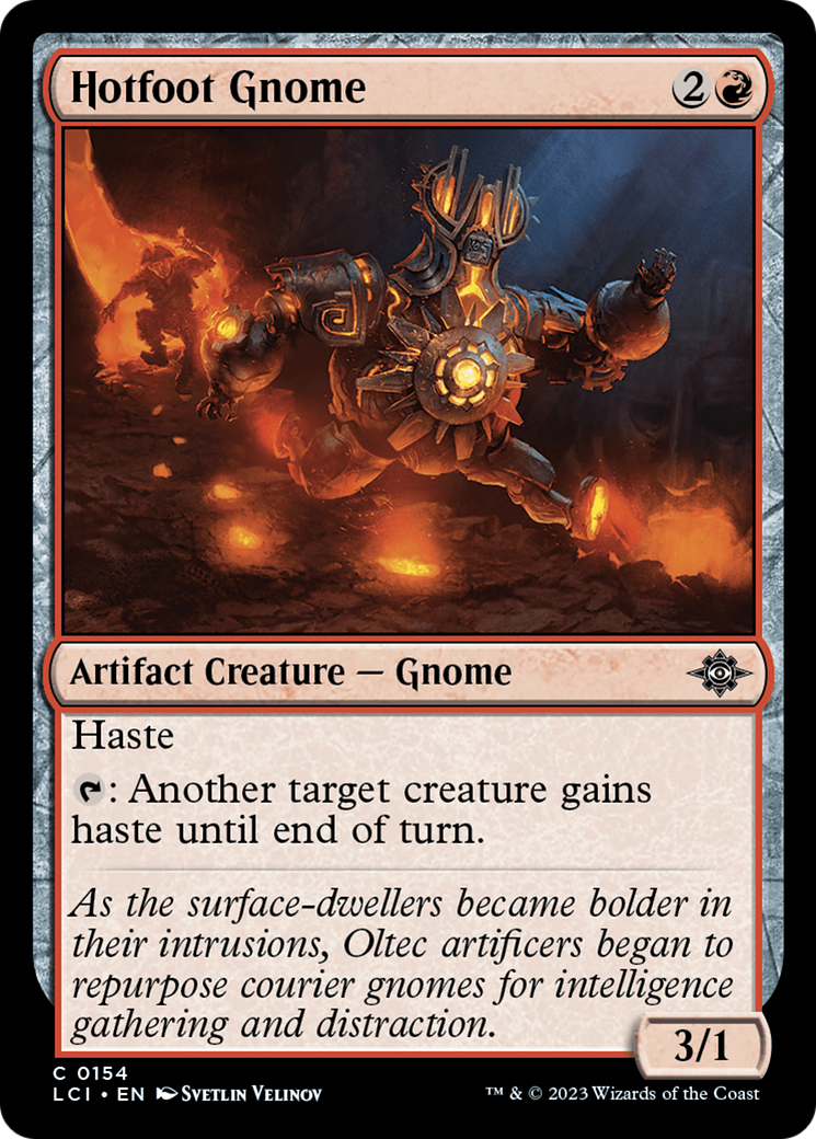 Hotfoot Gnome [The Lost Caverns of Ixalan] | Devastation Store