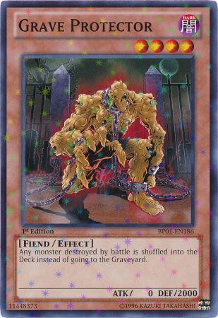 Grave Protector [BP01-EN186] Starfoil Rare | Devastation Store
